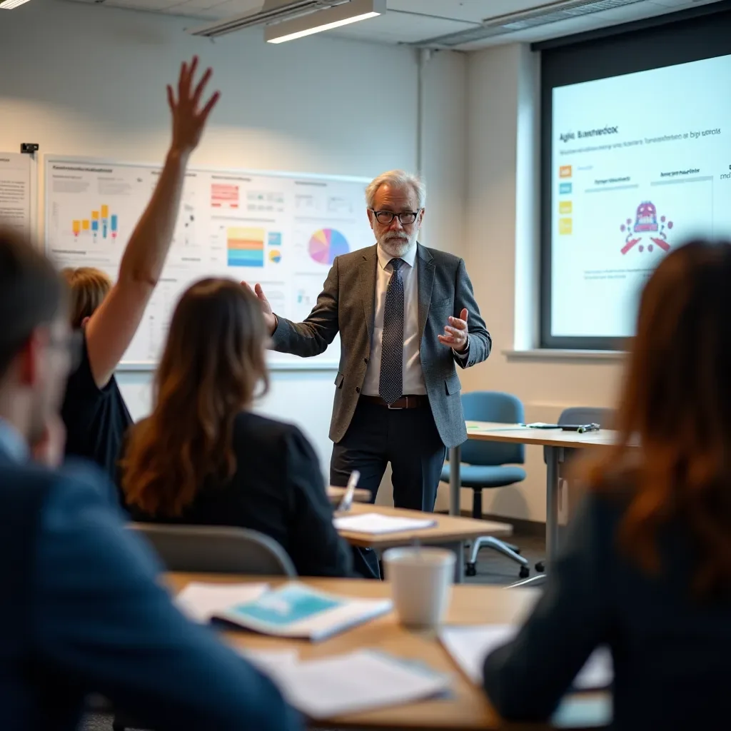 Modern sustainable workspace